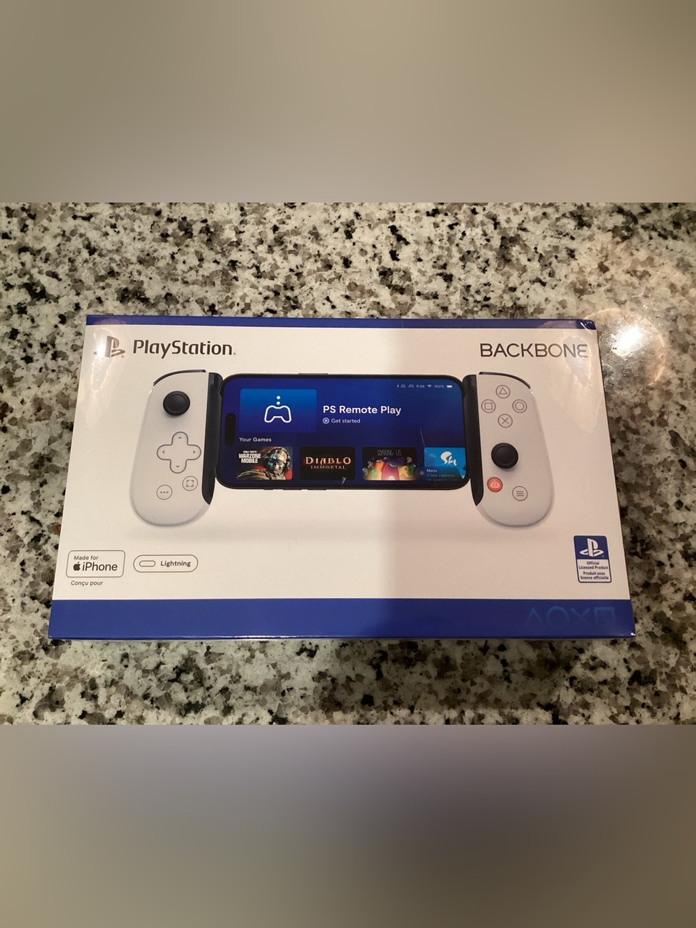 Backbone One PlayStation Edition 2nd Generation iPhone Lightning Sealed NEW